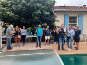 Poolside Wine Tasting